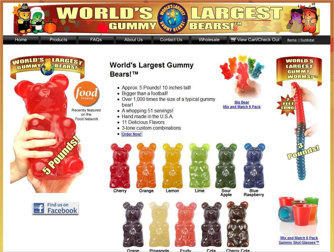 yummy world gummy bears